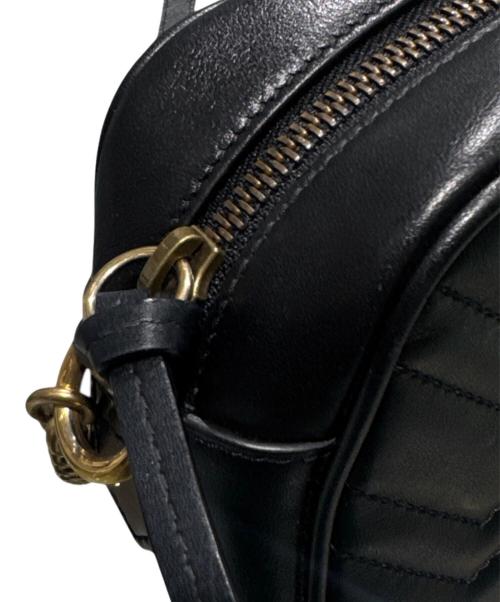 GUCCI（グッチ）GUCCI (グッチ) GGマーモントミニショルダーバッグ サイズ:MINI/ミニの古着・服飾アイテム
