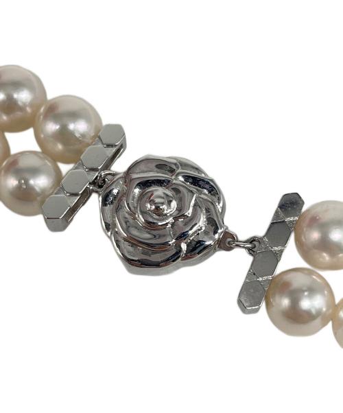 NO BRAND（ノーブランド）NO BRAND (ノーブランド) Two-Strand Long Pearl Necklace 2連ロングパールネックレスの古着・服飾アイテム