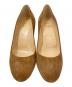 Christian Louboutin (クリスチャン・ルブタン) スウェードパンプス ベージュ サイズ:35：20000円