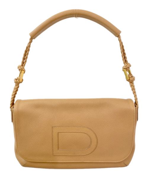 DELVAUX（デルヴォー）DELVAUX (デルヴォー) LE LOUISE PIN/ハンドバッグ ベージュの古着・服飾アイテム