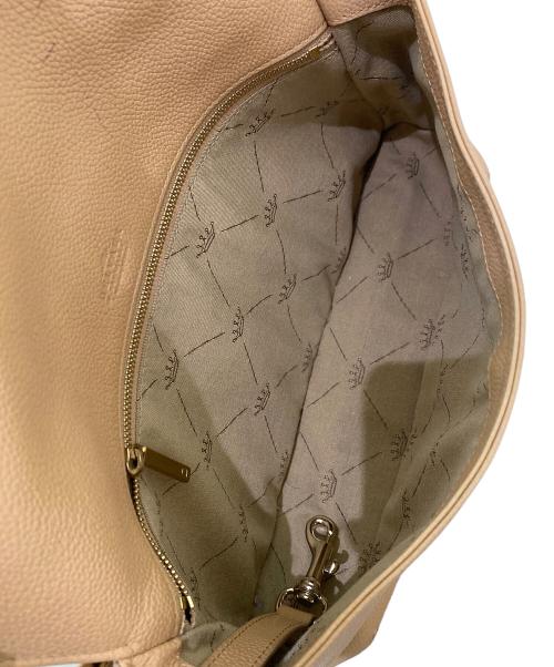 DELVAUX（デルヴォー）DELVAUX (デルヴォー) LE LOUISE PIN/ハンドバッグ ベージュの古着・服飾アイテム
