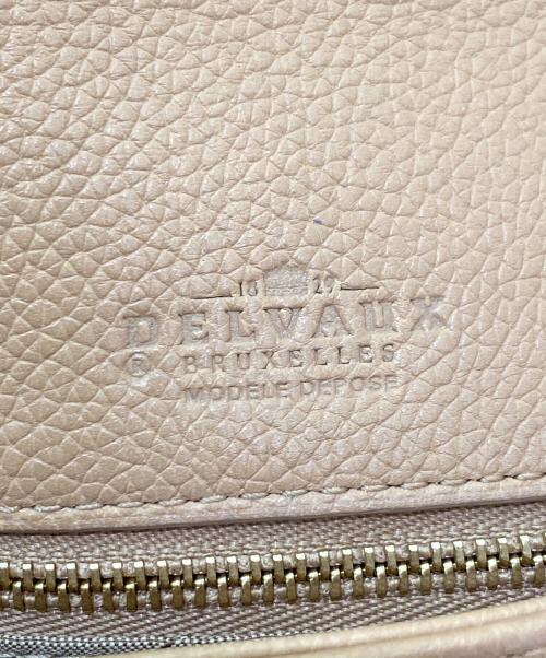 DELVAUX（デルヴォー）DELVAUX (デルヴォー) LE LOUISE PIN/ハンドバッグ ベージュの古着・服飾アイテム