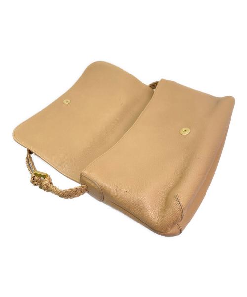 DELVAUX（デルヴォー）DELVAUX (デルヴォー) ハンドバッグ ベージュの古着・服飾アイテム