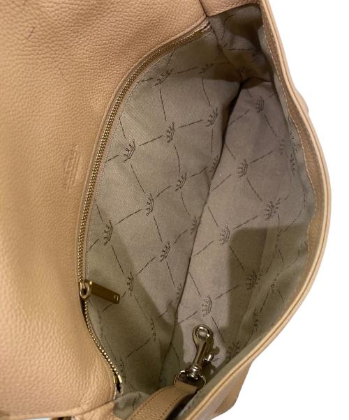 DELVAUX（デルヴォー）DELVAUX (デルヴォー) ハンドバッグ ベージュの古着・服飾アイテム