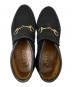 中古・古着 GUCCI (グッチ) ホースビット ショートブーツ ブラック サイズ:36：25000円