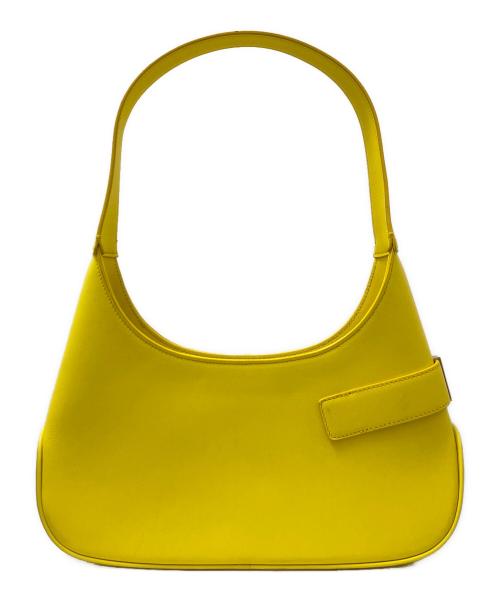Salvatore Ferragamo（サルヴァトーレ フェラガモ）Salvatore Ferragamo (サルヴァトーレ フェラガモ) レザーハンドバッグ イエローの古着・服飾アイテム