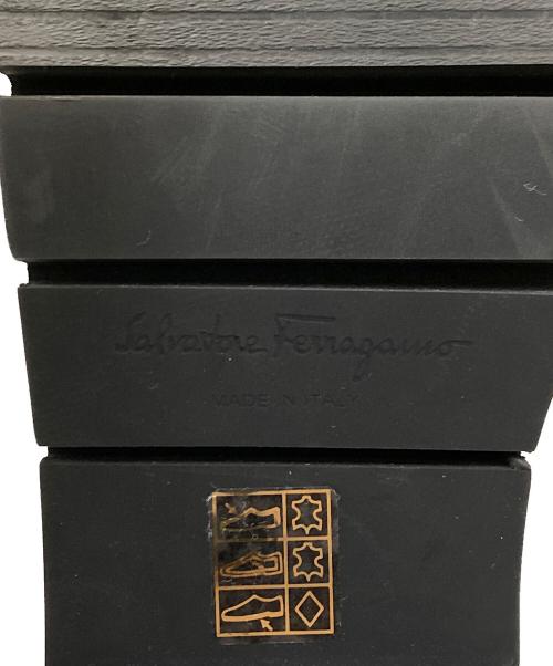 Salvatore Ferragamo（サルヴァトーレ フェラガモ）Salvatore Ferragamo (サルヴァトーレ フェラガモ) ガンチーニハラコローファー ブラック サイズ:6の古着・服飾アイテム