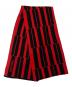 Ferragamo (フェラガモ) ウールカシミヤマフラー レッド×ブラック：18000円
