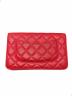 CHANEL (シャネル) キャビアスキンチェーンウォレット ピンク サイズ:-：270000円