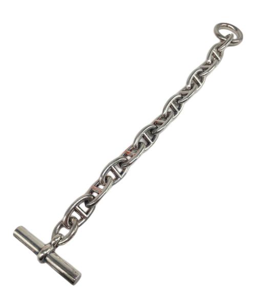 HERMES（エルメス）HERMES (エルメス) Chaine d'Ancre Bracelet TGM 12 Links シェーヌダンクル ブレスレット TGM 12コマ シルバー サイズ:TGM/12コマの古着・服飾アイテム