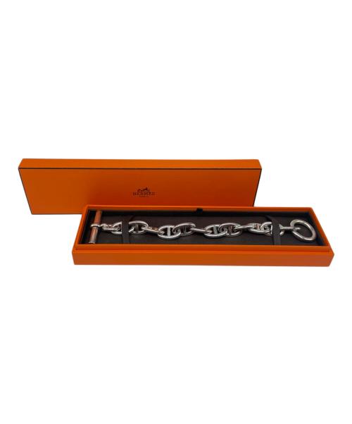 HERMES（エルメス）HERMES (エルメス) Chaine d'Ancre Bracelet TGM 12 Links シェーヌダンクル ブレスレット TGM 12コマ シルバー サイズ:TGM/12コマの古着・服飾アイテム