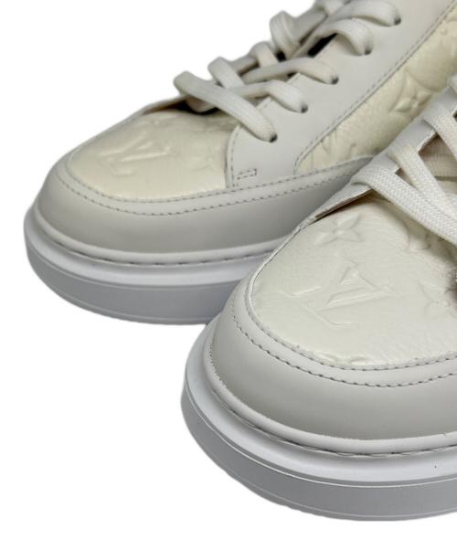 LOUIS VUITTON（ルイ ヴィトン）LOUIS VUITTON (ルイ ヴィトン) ビバリーヒルズレザースニーカー/1A8V3N ホワイト サイズ:6 未使用品の古着・服飾アイテム