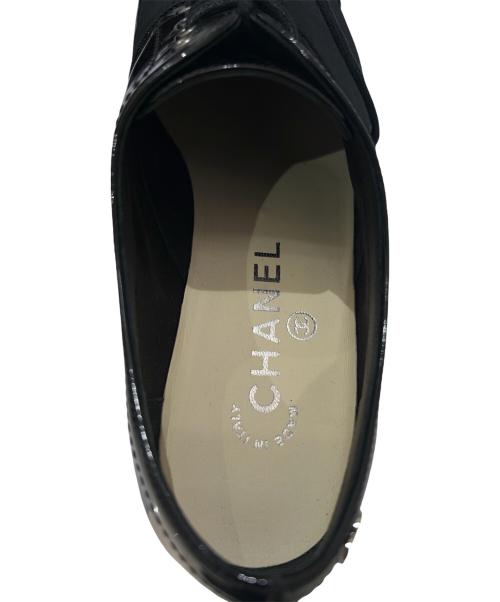 CHANEL（シャネル）CHANEL (シャネル) ココマーク ドレスシューズ ブラック サイズ:37の古着・服飾アイテム