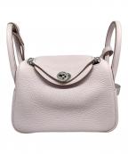 HERMESエルメス）の古着「Lindy Mini 20 Verso Bag リンディ ミニ 20 ヴェルソ/トリヨンクレマンス/B刻印:2023年製/シルバー金具」｜モーヴペール/ニューグリスパール