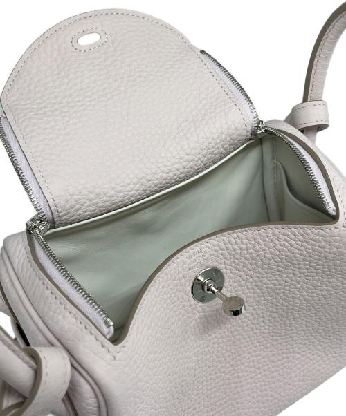 HERMES（エルメス）HERMES (エルメス) Lindy Mini 20 Verso Bag リンディ ミニ 20 ヴェルソ/トリヨンクレマンス/B刻印:2023年製/シルバー金具 モーヴペール/ニューグリスパール サイズ:20の古着・服飾アイテム