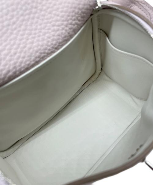 HERMES（エルメス）HERMES (エルメス) Lindy Mini 20 Verso Bag リンディ ミニ 20 ヴェルソ/トリヨンクレマンス/B刻印:2023年製/シルバー金具 モーヴペール/ニューグリスパール サイズ:20の古着・服飾アイテム