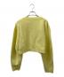 ALEXANDER WANG (アレキサンダー・ワン) ショート丈スウェット イエロー サイズ:S：8000円