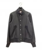 Saint Laurent Parisサンローランパリ）の古着「装飾ブルゾン」｜ブラック