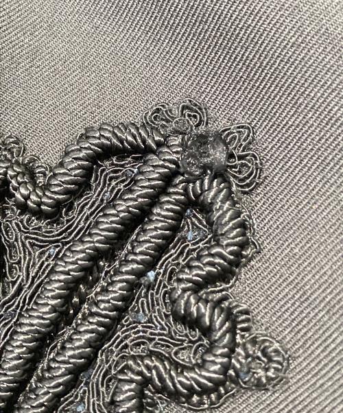 Saint Laurent Paris（サンローランパリ）Saint Laurent Paris (サンローランパリ) 装飾ブルゾン ブラック サイズ:36の古着・服飾アイテム