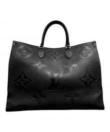 LOUIS VUITTON（ルイ ヴィトン）の古着「モノグラム・アンプラント オンザゴーGM」｜ノワール