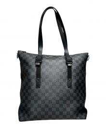 LOUIS VUITTON（ルイ ヴィトン）の古着「ダミエグラフィット/トートバッグ」｜ブラック