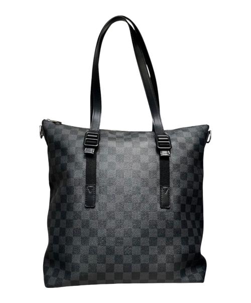 LOUIS VUITTON（ルイ ヴィトン）LOUIS VUITTON (ルイ ヴィトン) ダミエグラフィット/トートバッグ ブラックの古着・服飾アイテム