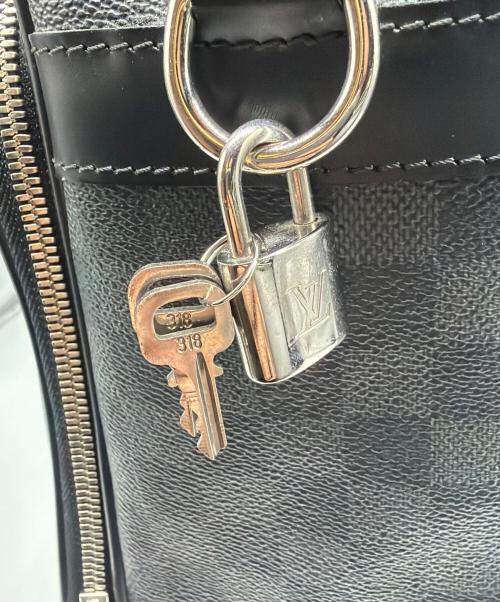 LOUIS VUITTON（ルイ ヴィトン）LOUIS VUITTON (ルイ ヴィトン) ブリーフケース/LOUIS VUITTON/ダミエ/イカール ブラックの古着・服飾アイテム