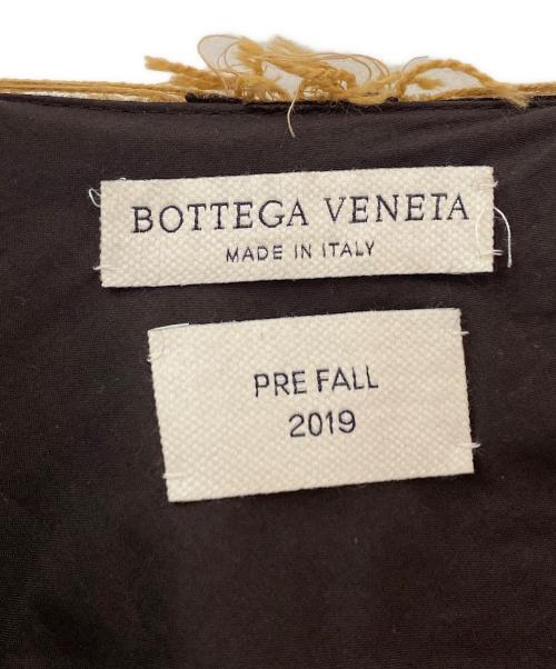 BOTTEGA VENETA（ボッテガベネタ）BOTTEGA VENETA (ボッテガベネタ) ノーカラージャケット ブラウン サイズ:36の古着・服飾アイテム