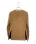 BOTTEGA VENETA (ボッテガベネタ) ノーカラージャケット ブラウン サイズ:36：80000円