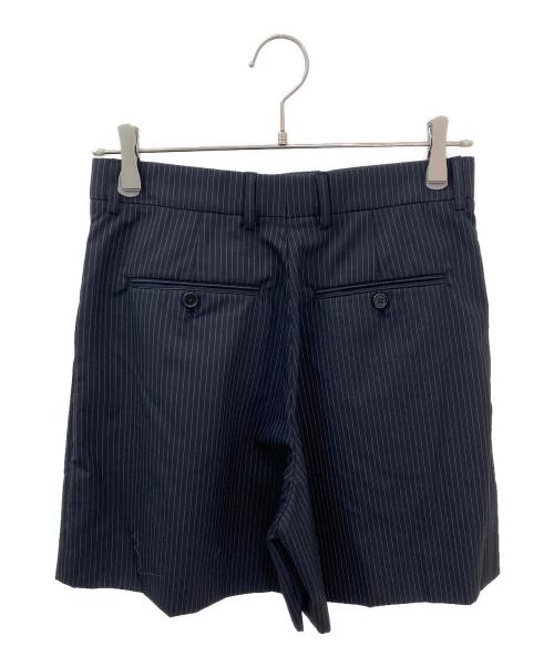 CELINE（セリーヌ）CELINE (セリーヌ) ストライプショートパンツ ブラック サイズ:38の古着・服飾アイテム