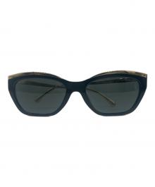 CHANEL（シャネル）の古着「Cat-Eye Sunglasses トータスシェルキャッツアイ シェイプ サングラス」｜ブラック
