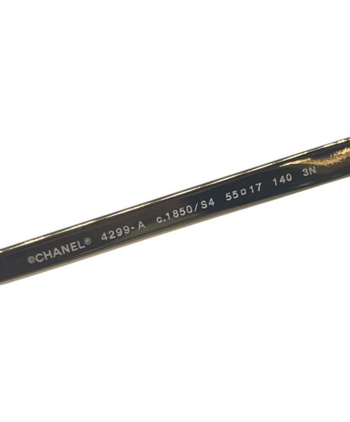 CHANEL（シャネル）CHANEL (シャネル) Cat-Eye Sunglasses トータスシェルキャッツアイ シェイプ サングラス ブラック サイズ:ユニセックスの古着・服飾アイテム