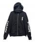 CHROME HEARTS（クロムハーツ）の古着「Vertical Logo Fleece Zip Up Hoodie」｜ブラック