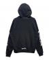 CHROME HEARTS (クロムハーツ) Vertical Logo Fleece Zip Up Hoodie ブラック サイズ:L：230000円