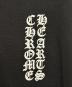 中古・古着 CHROME HEARTS (クロムハーツ) Vertical Logo Fleece Zip Up Hoodie ブラック サイズ:L：230000円