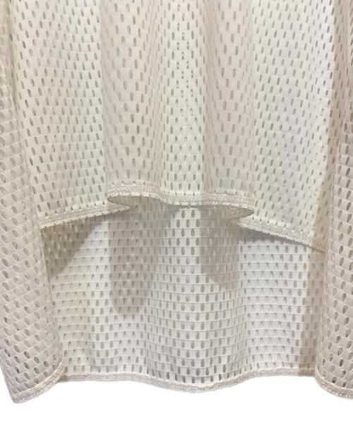 LOUIS VUITTON（ルイ ヴィトン）LOUIS VUITTON (ルイ ヴィトン) LVグラフィックメッシュロングスリーブTシャツ / グラフィックメッシュ長袖カットソー ホワイト サイズ:XXLの古着・服飾アイテム