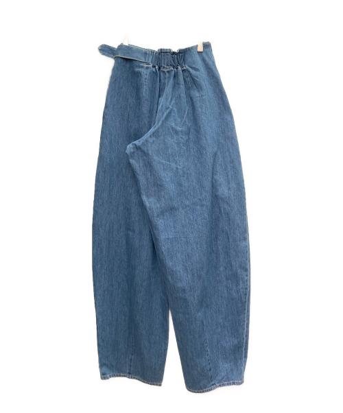 cygne（シーニュ）cygne (シーニュ) ベルテッドデニムパンツ/Belted Denim Pants/CY2611-04-101 インディゴ サイズ:0Tの古着・服飾アイテム