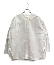YORI（ヨリ）の古着「ループ スカーフ ブラウス/Loop Scarf Blouse/SC21-25026AＷ」｜ホワイト