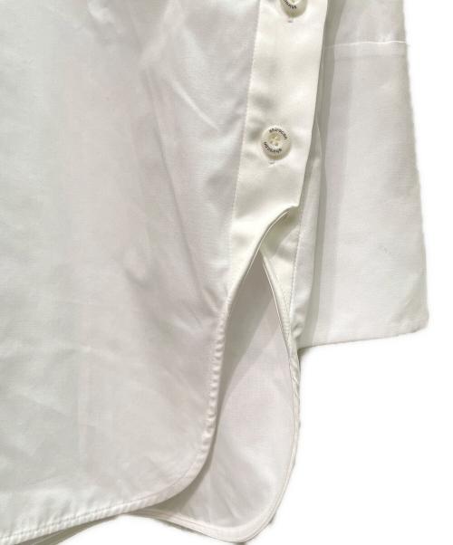YORI（ヨリ）YORI (ヨリ) ループ スカーフ ブラウス/Loop Scarf Blouse/SC21-25026AＷ ホワイト サイズ:38の古着・服飾アイテム
