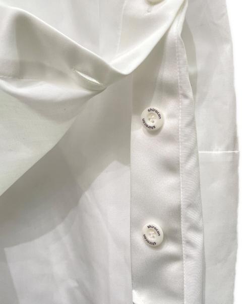 YORI（ヨリ）YORI (ヨリ) ループ スカーフ ブラウス/Loop Scarf Blouse/SC21-25026AＷ ホワイト サイズ:38の古着・服飾アイテム