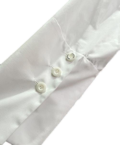 YORI（ヨリ）YORI (ヨリ) ループ スカーフ ブラウス/Loop Scarf Blouse/SC21-25026AＷ ホワイト サイズ:38の古着・服飾アイテム