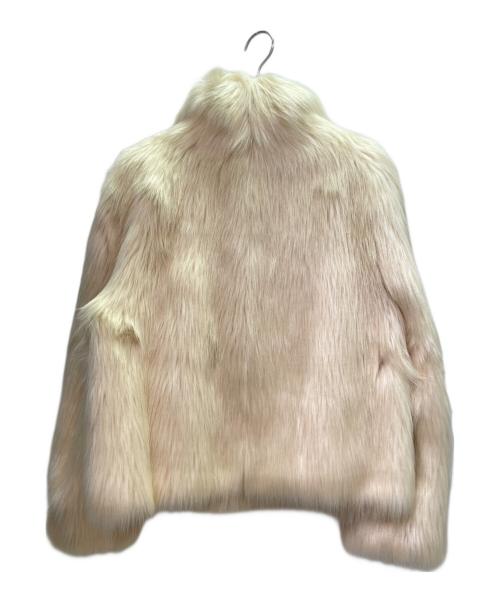 ELBORN（エルボルン）ELBORN (エルボルン) エコファーコート Eco Fur Coat/ELCFFW-OT014 ベージュ サイズ:34の古着・服飾アイテム