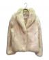 ELBORN（エルボルン）の古着「エコファーコート Eco Fur Coat/ELCFFW-OT014」｜ベージュ