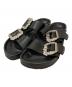 BIRKENSTOCK（ビルケンシュトック）の古着「ARIZONA CRYSTAL BUCKLE /アリゾナ クリスタル バックル」｜ブラック