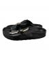 BIRKENSTOCK (ビルケンシュトック) Manolo Blahnik (マノロ ブラニク) ARIZONA CRYSTAL BUCKLE /アリゾナ クリスタル バックル ブラック サイズ:38：20000円