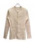 Ron Herman（ロンハーマン）の古着「リブニットカーディガン/Ribbed Knit Cardigan/4310900115」｜ライトベージュ
