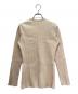 Ron Herman (ロンハーマン) リブニットカーディガン/Ribbed Knit Cardigan/4310900115 ライトベージュ サイズ:S：10000円
