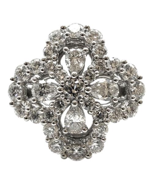 HARRY WINSTON（ハリーウィンストン）HARRY WINSTON (ハリーウィンストン) Mini Loop Full-Motif Ring/ミニループ・フルモチーフリング/FRDPRP1ML4C-045 サイズ:ミニ/7.5号の古着・服飾アイテム