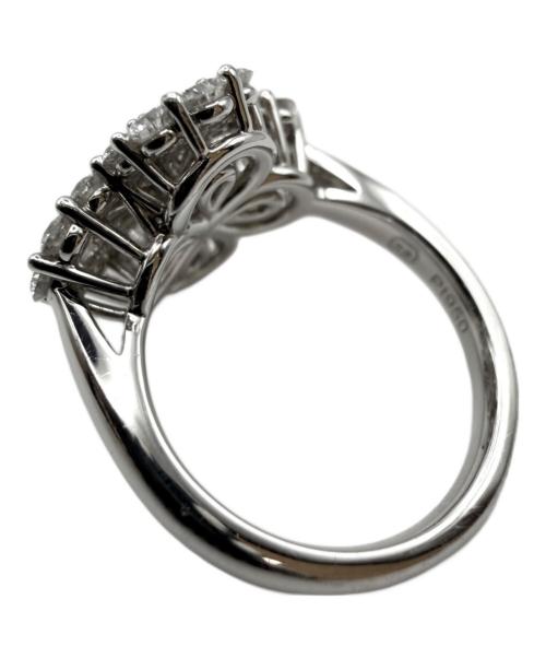 HARRY WINSTON（ハリーウィンストン）HARRY WINSTON (ハリーウィンストン) Mini Loop Full-Motif Ring/ミニループ・フルモチーフリング/FRDPRP1ML4C-045 サイズ:ミニ/7.5号の古着・服飾アイテム
