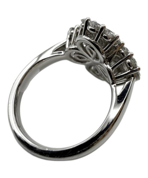 HARRY WINSTON（ハリーウィンストン）HARRY WINSTON (ハリーウィンストン) Mini Loop Full-Motif Ring/ミニループ・フルモチーフリング/FRDPRP1ML4C-045 サイズ:ミニ/7.5号の古着・服飾アイテム